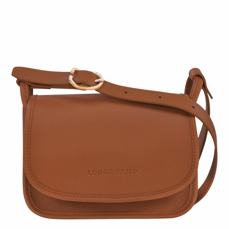 Brown Longchamp Le Foulonne XS Women's Crossbody Bags